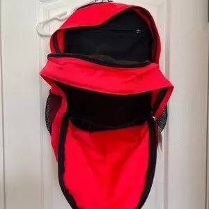 VICTORIA SECRET Pink Padded Campus Backpack with laptop sleeve (hot coral color) PINK Victoria main image 3